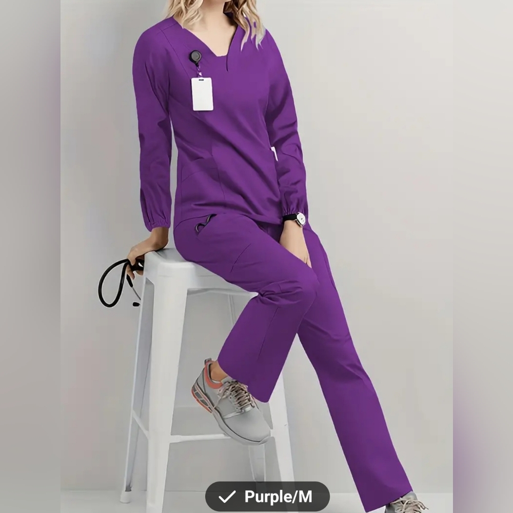 Scrub Set purple